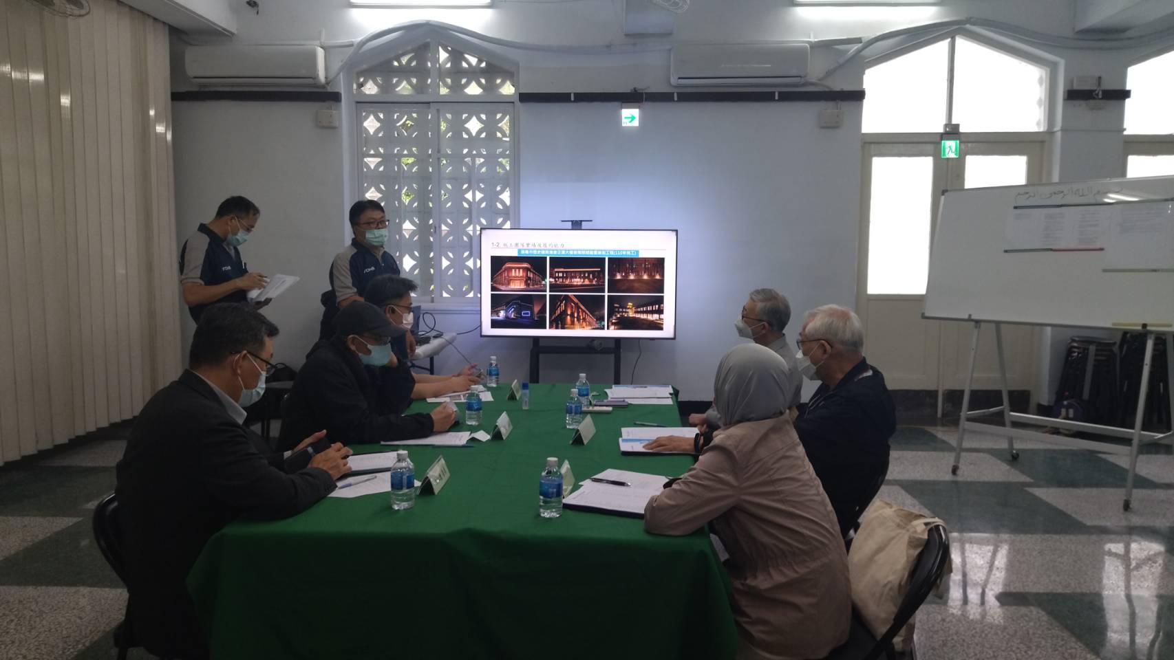 2022.11.30 台北清真寺修復工程（第二期），今日順利完成評選。